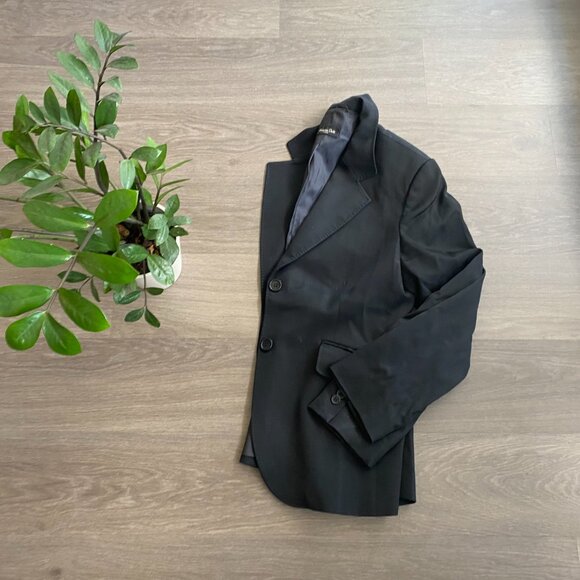 Massimo Dutti Black Blazer with Pockets - Picture 11 of 11